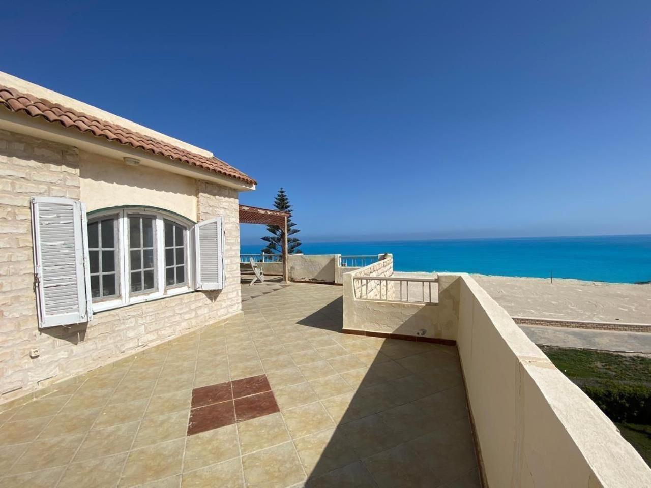 Beachfront Chalet In Green Beach, North Coast El Alamein Exteriör bild